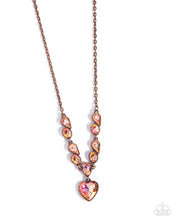 Load image into Gallery viewer, Paparazzi Jewelry Necklace Tender Talent - Copper
