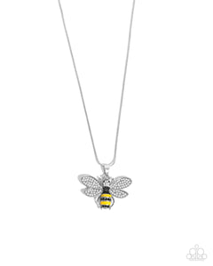 Paparazzi Jewelry Necklace Be Humble Bumblebee - Yellow