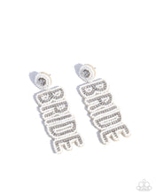 Load image into Gallery viewer, Paparazzi Jewelry Earrings Bridal Beading - White