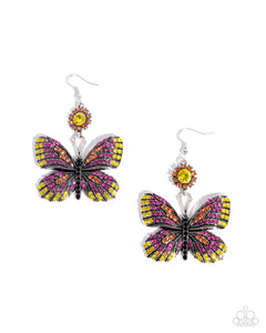 Paparazzi Jewelry Earrings Fluttering Feature