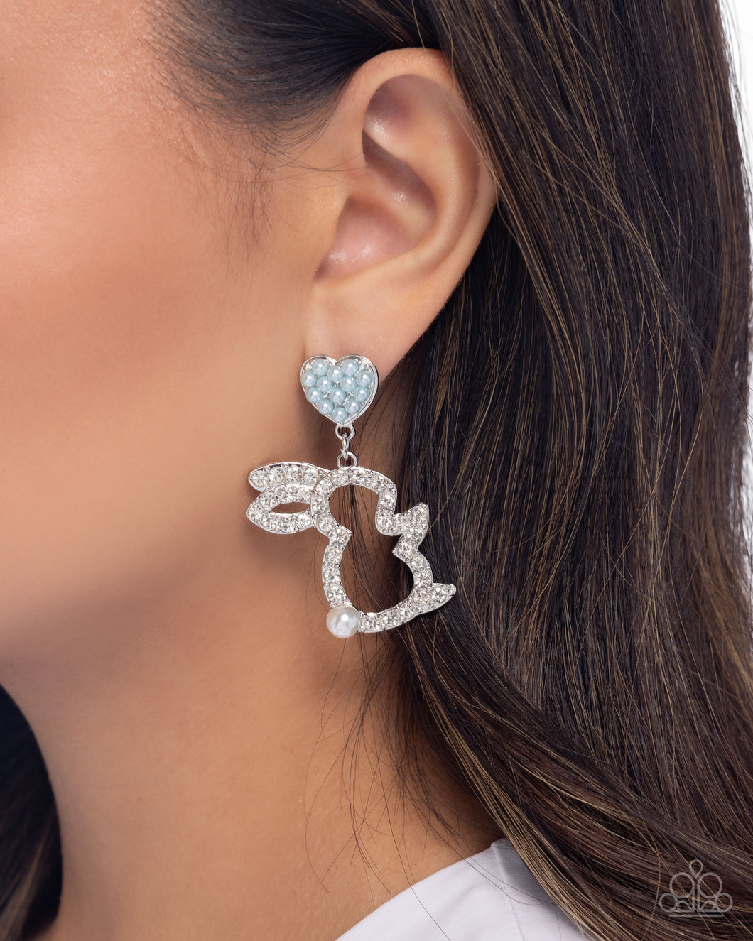 Paparazzi Jewelry Earrings Easter Element - Blue