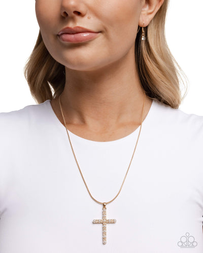 Paparazzi Jewerly Necklace Holy Harmony - Gold