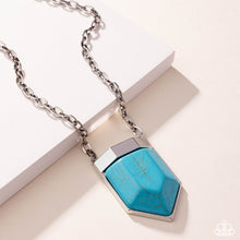 Load image into Gallery viewer, Paparazzi Jewelry Necklace Pendant Passage - Blue