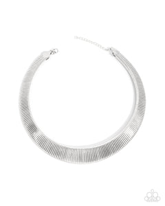 Paparazzi Jewelry Necklace Fringe Formal - Silver