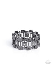 Load image into Gallery viewer, Paparazzi Jewelry Bracelet Puzzling Persistence - Black