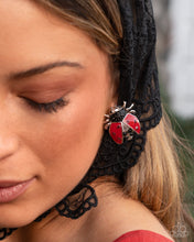 Load image into Gallery viewer, Paparazzi Jewelry Earrings Lavish Ladybug - Red