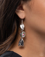 Load image into Gallery viewer, Paparazzi Jewelry Earrings The Next Right Thing - Black