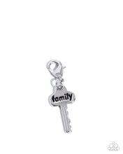 Load image into Gallery viewer, Paparazzi Jewelry Bracelet Family is the Key - Silver