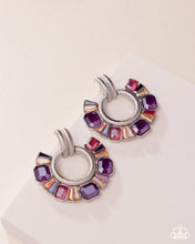 Load image into Gallery viewer, Paparazzi Jewelry Earrings Courteous Chic - Purple