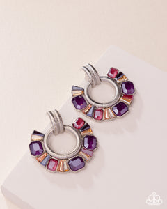 Paparazzi Jewelry Earrings Courteous Chic - Purple