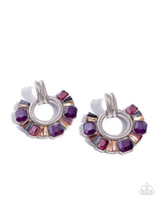 Load image into Gallery viewer, Paparazzi Jewelry Earrings Courteous Chic - Purple