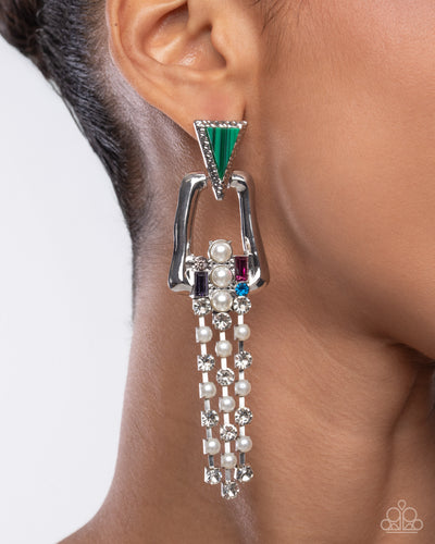 Paparazzi Jewelry Earrings Ravishing Reputation - Green