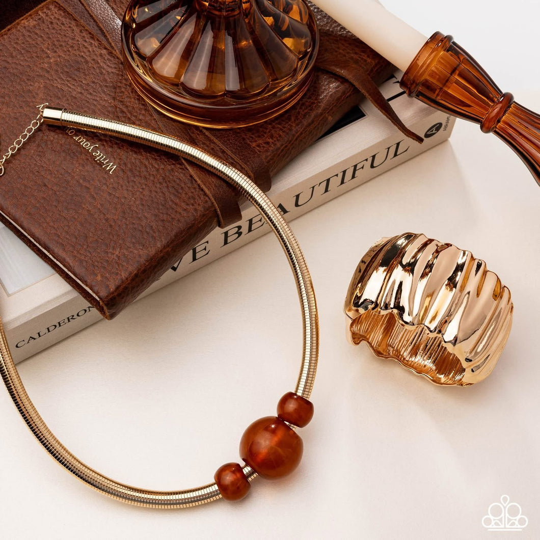 Paparazzi Jewelry Fashion Fix Sleek Shift - Gold