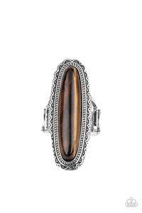 Paparazzi Jewelry Ring Eco Equinox - Brown