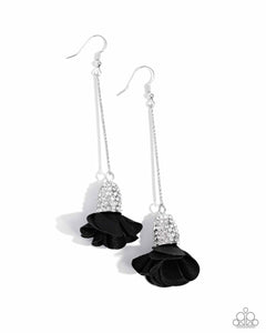 Paparazzi Jewelry Earrings Drop Dead Dazzle - Black