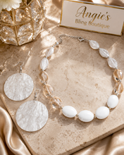 Load image into Gallery viewer, Paparazzi Jewelry Necklace Private Paradise/SEA Where It Goes - White