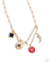 Load image into Gallery viewer, Paparazzi Jewelry Necklace Trendy Trinket - Gold