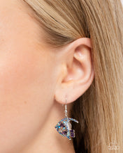 Load image into Gallery viewer, Paparazzi Jewelry Earrings Fancy Free Fish - Purple
