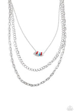 Load image into Gallery viewer, Paparazzi Jewelry Necklace Colorful Cadet - Red