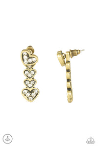 Paparazzi Jewelry Earrings Heartthrob Twinkle