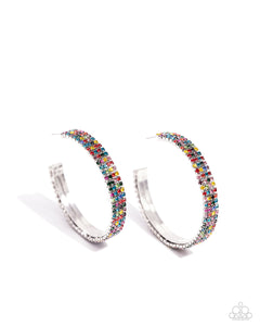 Paparazzi Jewelry Earrings Stacked Symmetry