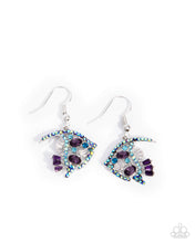 Load image into Gallery viewer, Paparazzi Jewelry Earrings Fancy Free Fish - Purple