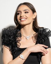 Load image into Gallery viewer, Paparazzi Jewelry Necklace Dainty Deduction - White