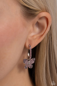 Paparazzi Jewelry Earrings Whimsical Waltz - Purple