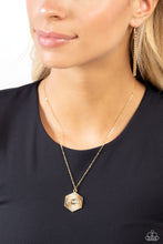 Load image into Gallery viewer, Paparazzi Jewelry Necklace Turn of PRAISE - Gold