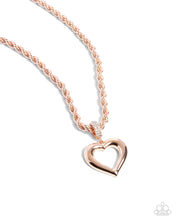 Load image into Gallery viewer, Paparazzi Jewelry Necklace Admirable Academy - Rose Gold