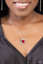 Load image into Gallery viewer, Paparazzi Jewelry Necklace Prismatic Projection - Red