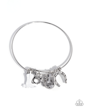 Load image into Gallery viewer, Paparazzi Jewelry Necklace Boot Scootin&#39; Bravado - White