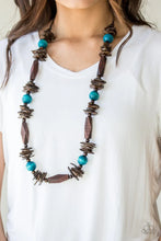 Load image into Gallery viewer, Paparazzi Jewelry Necklace  &amp; Earrings Cozumel Coast - Blue