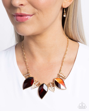 Load image into Gallery viewer, Paparazzi Jewelry Necklace Leafy Leader - Brown