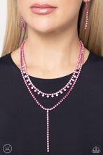 Load image into Gallery viewer, Paparazzi Jewelry Necklace Champagne Night - Pink