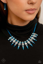 Load image into Gallery viewer, Paparazzi Jewelry Necklace-Bracelet-Earrings Punk Passion - Blue