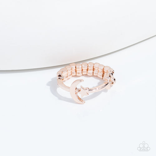 Paparazzi Jewelry Ring Astral Allure - Rose Gold