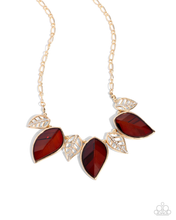 Load image into Gallery viewer, Paparazzi Jewelry Necklace Leafy Leader - Brown