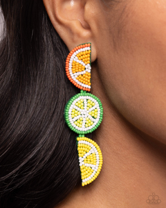 Paparazzi Jewelry Earrings Fresh Fruit - Multi