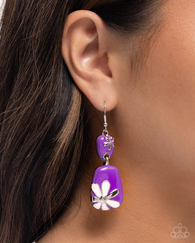 Paparazzi Jewelry Earrings Floral Familia