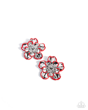 Load image into Gallery viewer, Paparazzi Jewelry Earrings Merry Model - Red