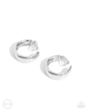 Load image into Gallery viewer, Paparazzi Jewelry Earrings Round Reputation - Silver
