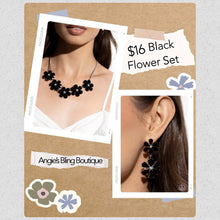 Load image into Gallery viewer, Paparazzi Jewelry Necklace Floral Fun - Black