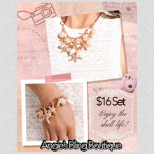 Load image into Gallery viewer, Paparazzi Jewelry Necklace/Bracelet Seashell Shanty &amp; Seashell Song - Copper