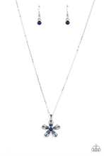 Load image into Gallery viewer, Paparazzi Jewelry Necklace Botanical Ballad - Blue