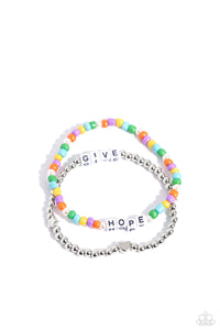 Paparazzi Jewelry Bracelet Giving Hope - Multi