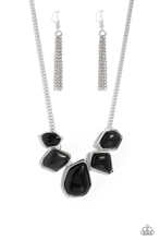 Load image into Gallery viewer, Paparazzi Jewelry Necklace Beyond the Badlands - Black