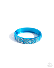 Load image into Gallery viewer, Paparazzi Jewelry Bracelet Refulgent Rebel - Blue