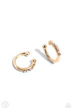 Load image into Gallery viewer, Paparazzi Jewelry Earrings Charming Cuff - Gold