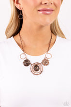Load image into Gallery viewer, Paparazzi Jewelry Necklace Mysterious Masterpiece - Copper